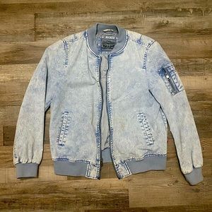 Denim Levi bomber jacket